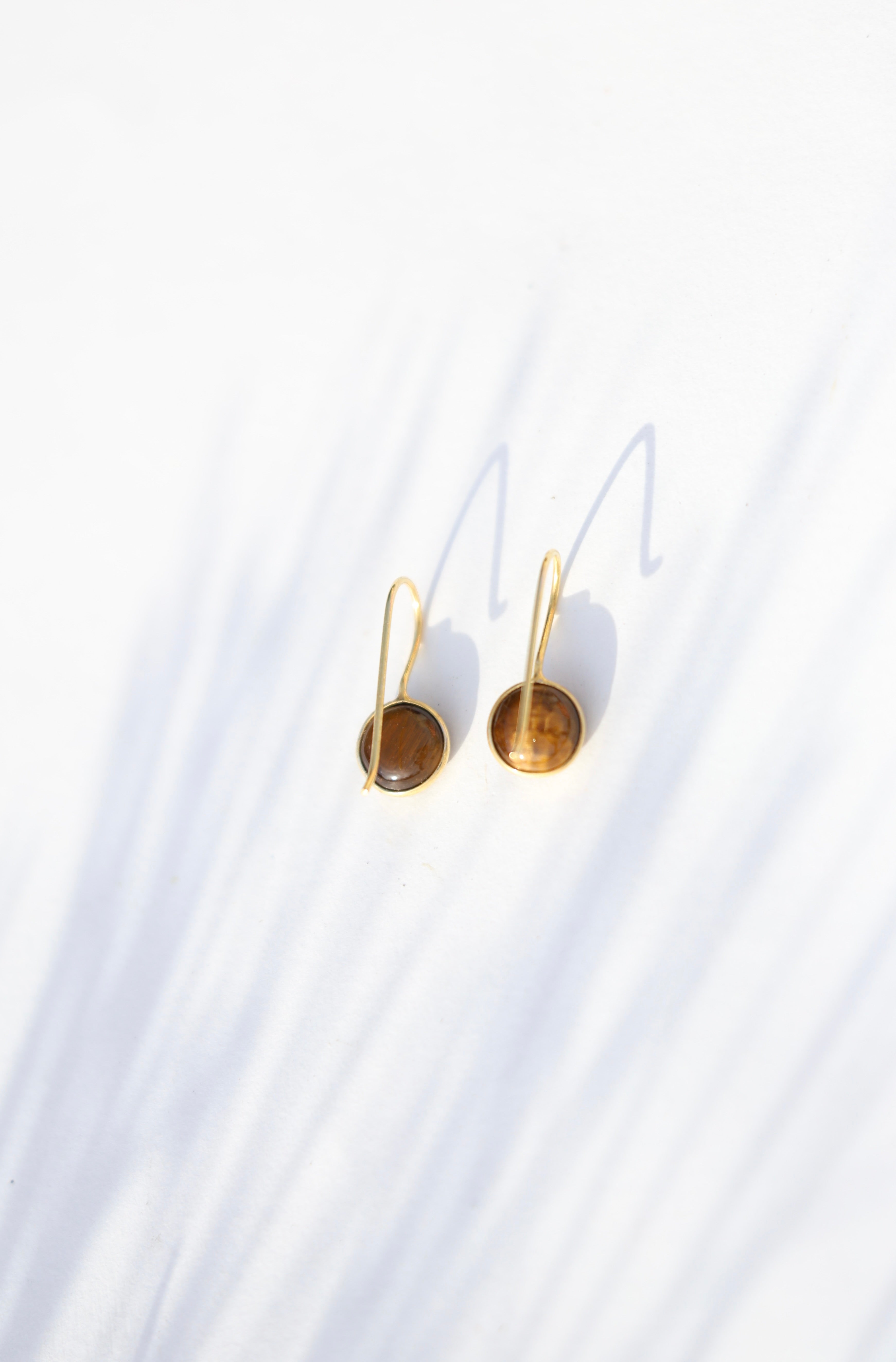 Les Élégantes – Boucles d’oreilles pierres fines