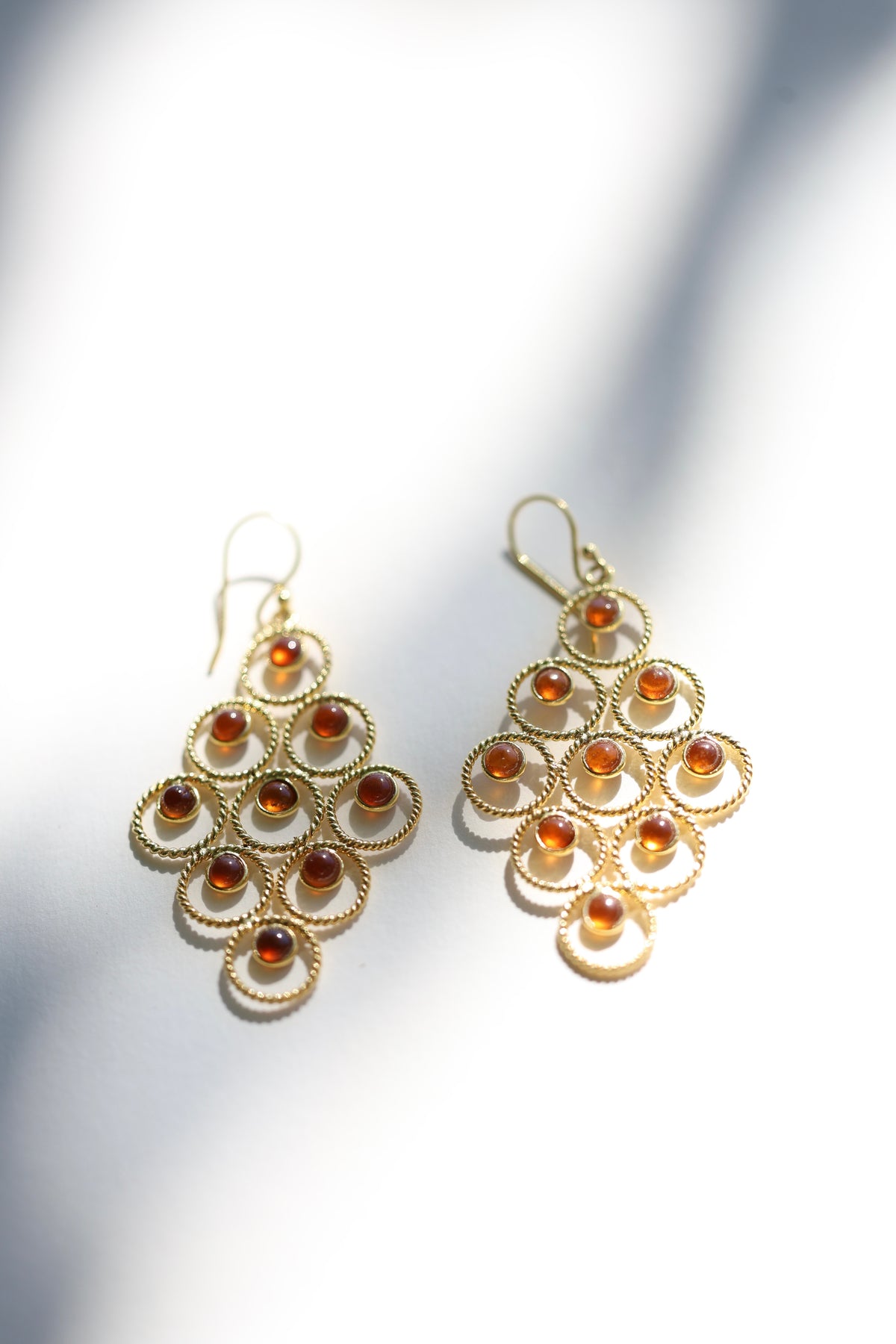 Moorish Vermeil Earrings