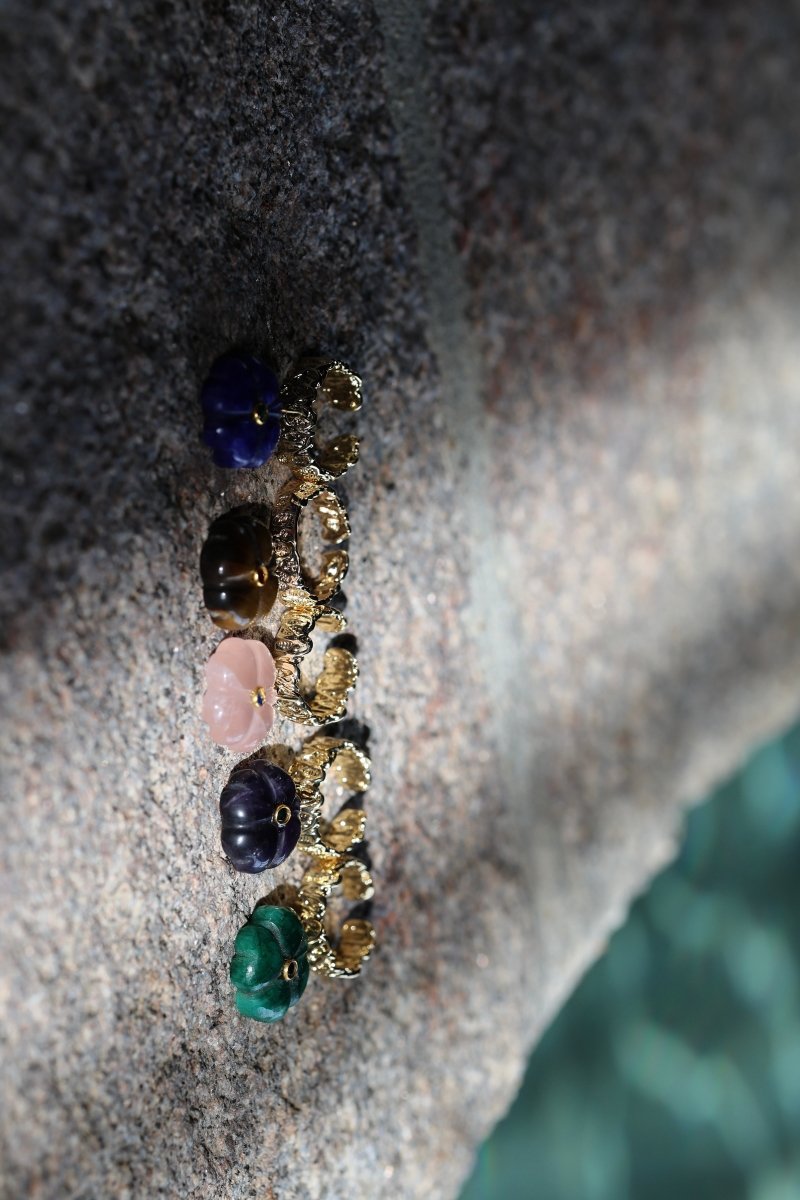 Bague La Tant Attendue — Fleur talisman & éclat intemporel - Mathilde ma muse : bijoux de créateur