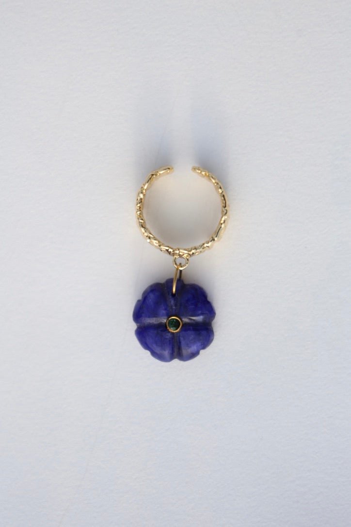 Bague La Tant Attendue — Fleur talisman & éclat intemporel - Mathilde ma muse : bijoux de créateur