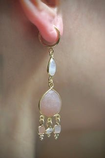 Boucles d'Oreilles Éclats Enchantés - Mathilde ma muse : bijoux de créateur