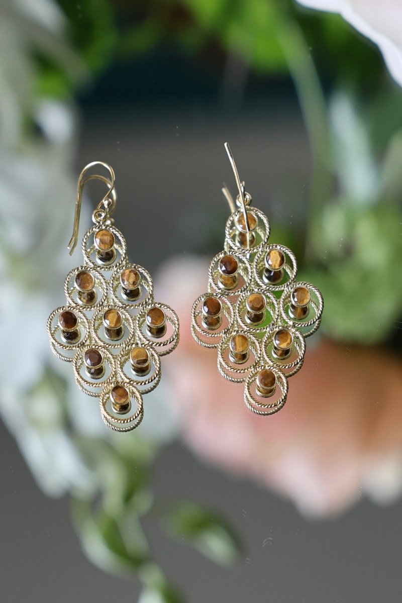 Boucles d'Oreilles Mauresques en Vermeil - Mathilde ma muse : bijoux de créateur