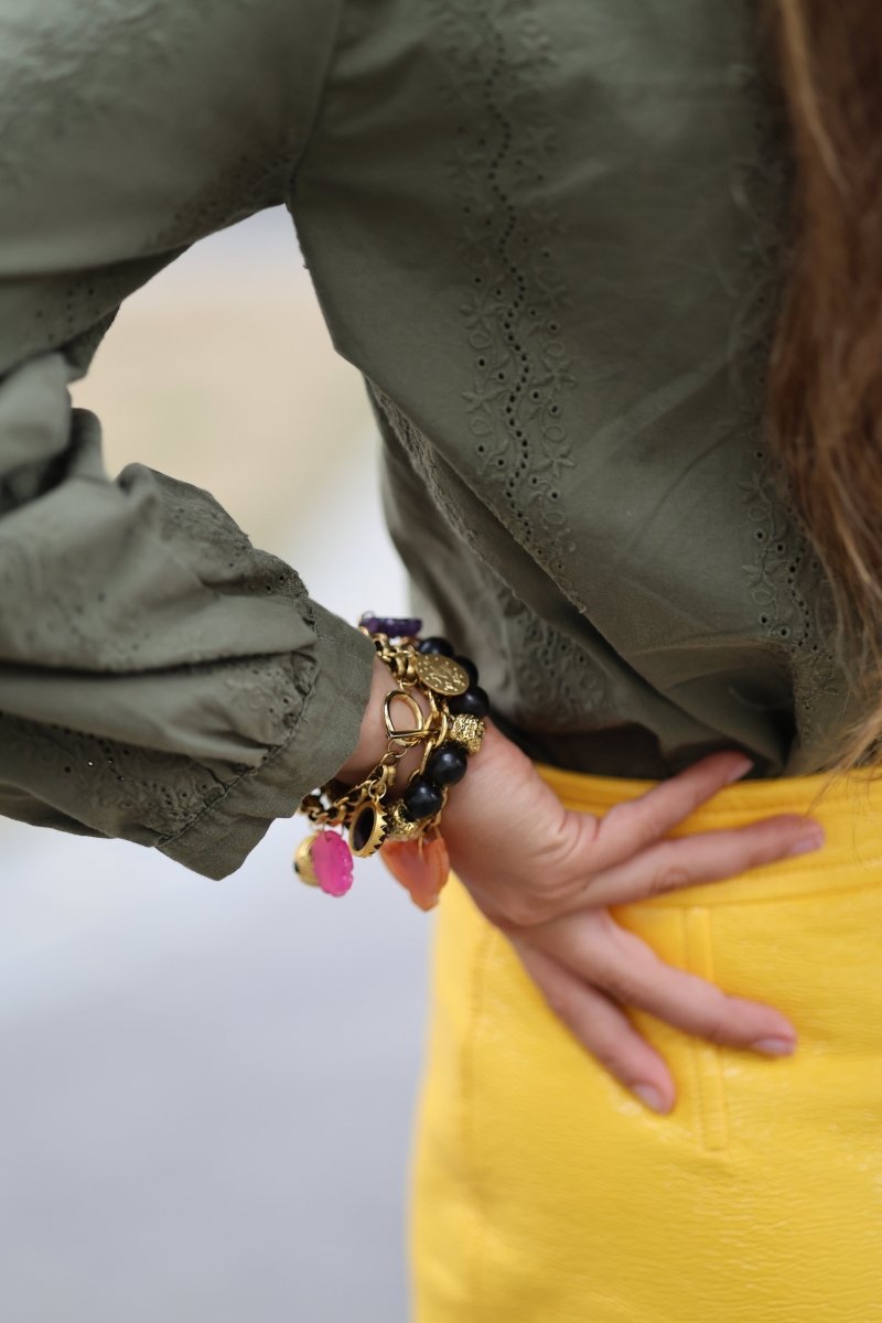 Bracelet Boules - Mathilde ma muse : bijoux de créateur
