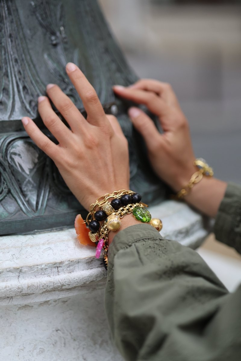 Bracelet Boules - Mathilde ma muse : bijoux de créateur