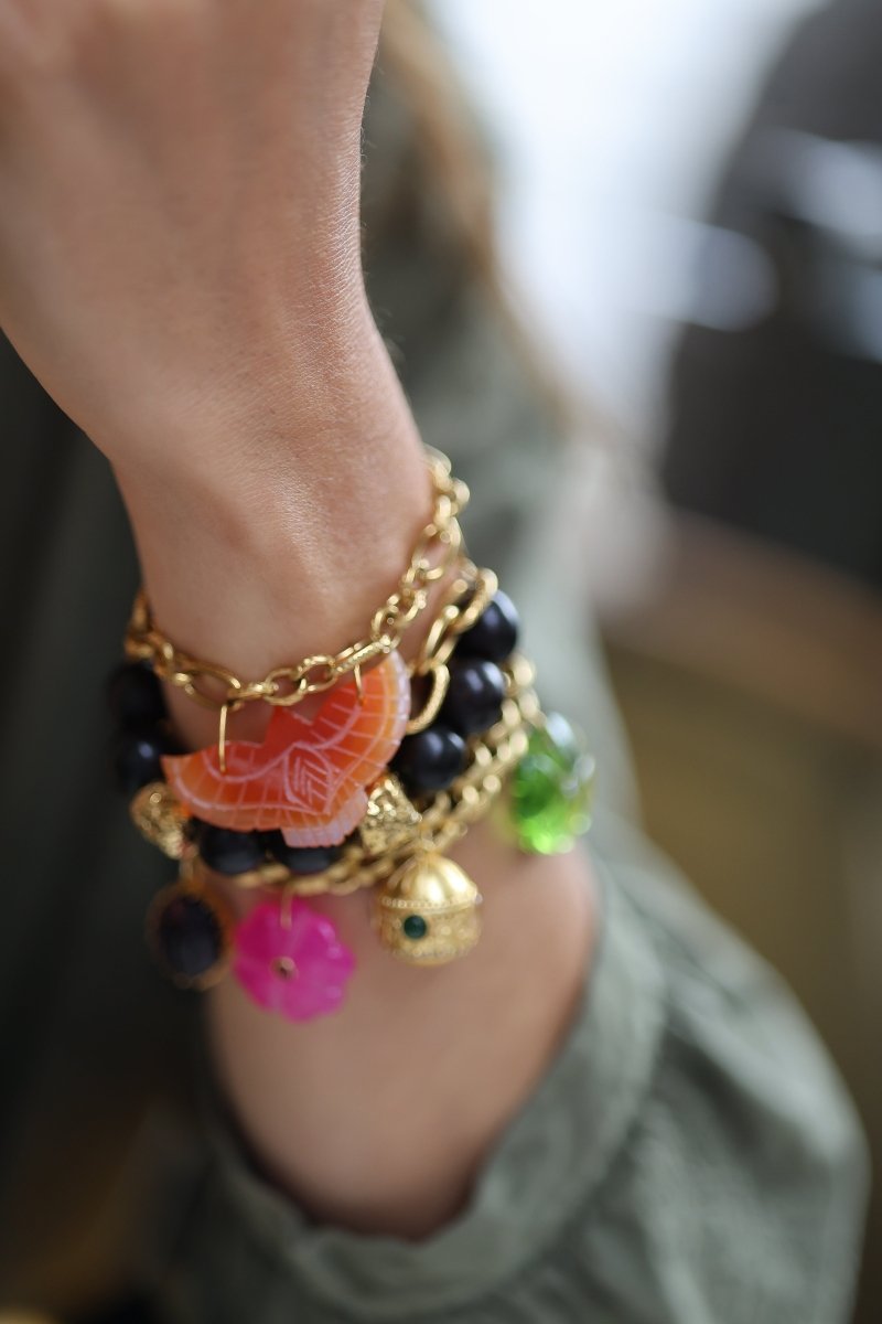 Bracelet Élan — Spontanéité solaire - Mathilde ma muse : bijoux de créateur