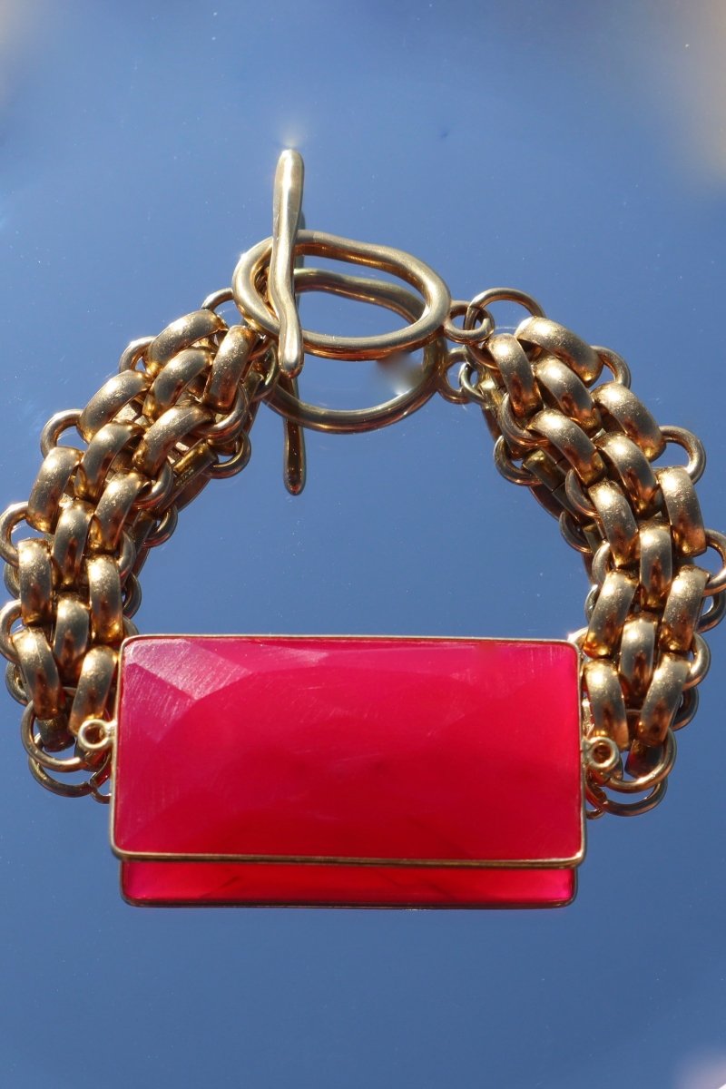 Bracelet Félinéance - Éclat d'Amour - Mathilde ma muse : bijoux de créateur