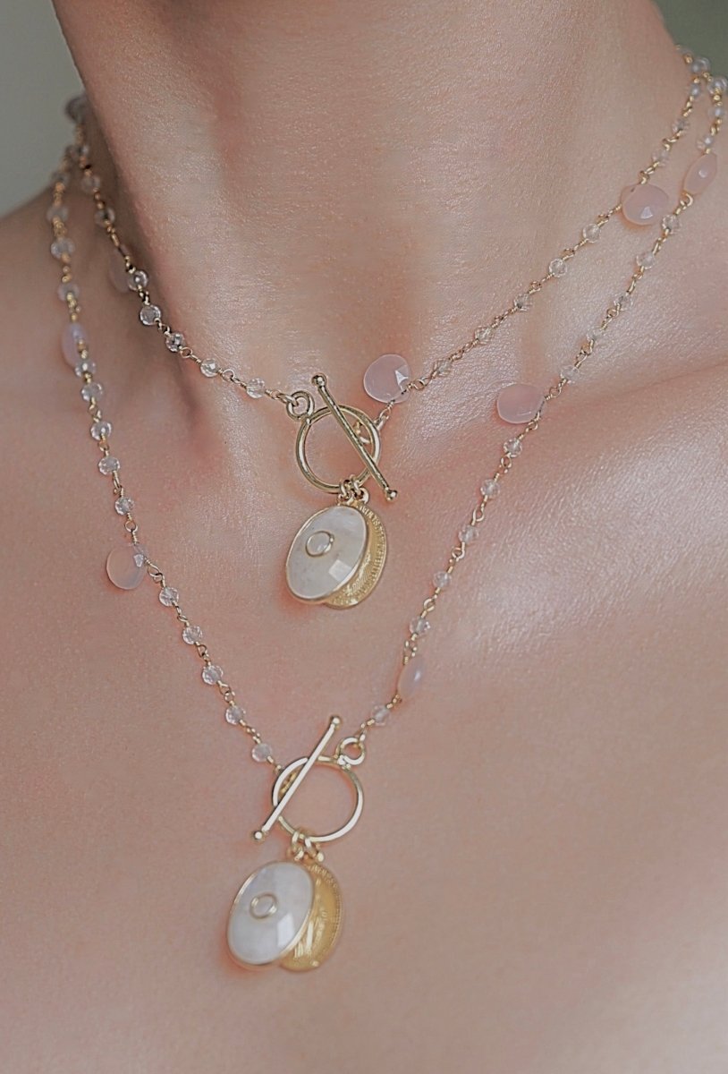 Collier Giardino di Rose - "Jardin d'Hiver" - Mathilde ma muse : bijoux de créateur