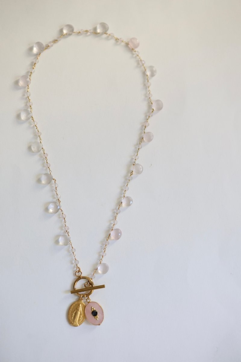 Collier Giardino di Rose - "Jardin d'Hiver" - Mathilde ma muse : bijoux de créateur