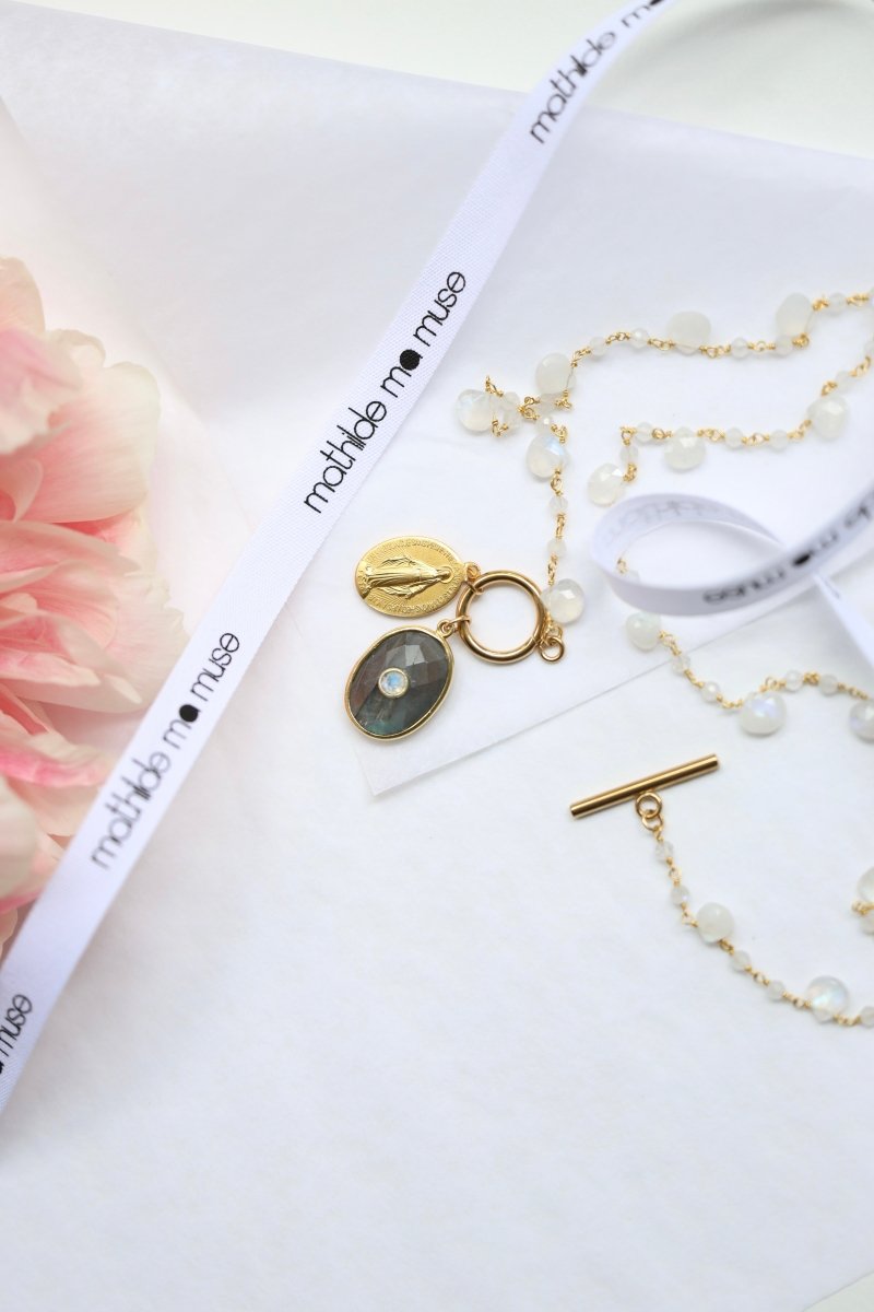 Collier Jardin d'Hiver - Mathilde ma muse : bijoux de créateur