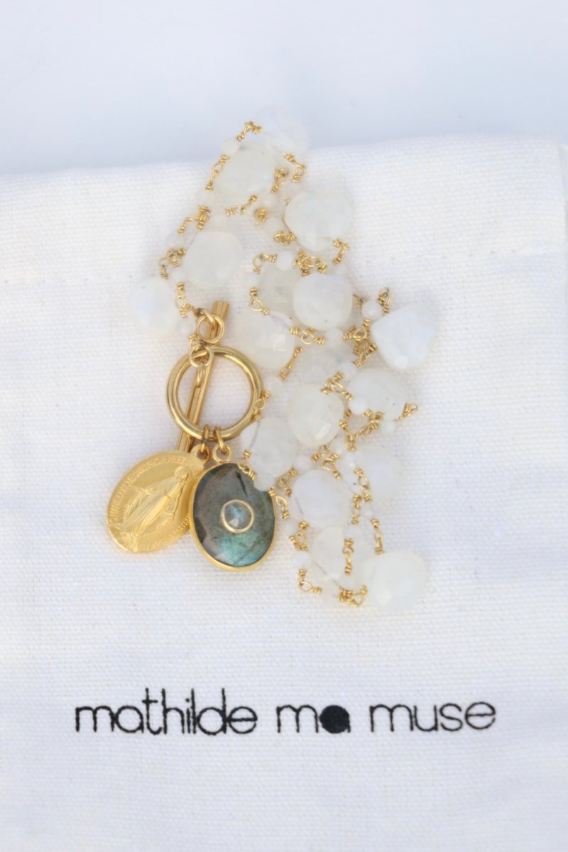 Collier Jardin d'Hiver - Mathilde ma muse : bijoux de créateur