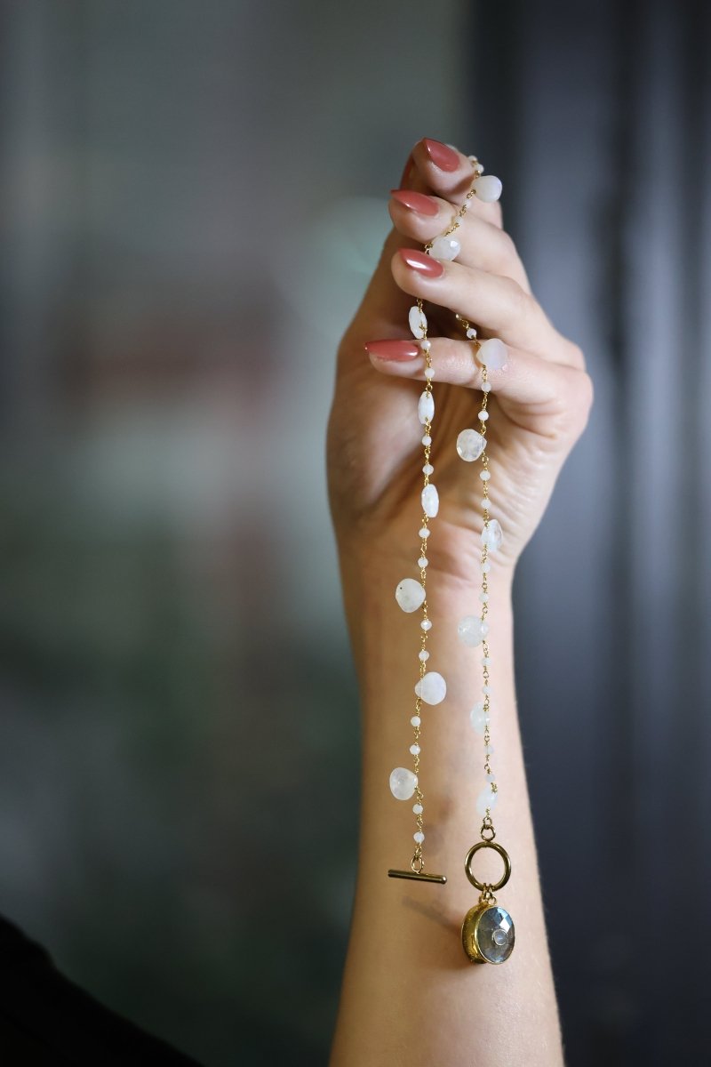 Collier Jardin d'Hiver - Mathilde ma muse : bijoux de créateur