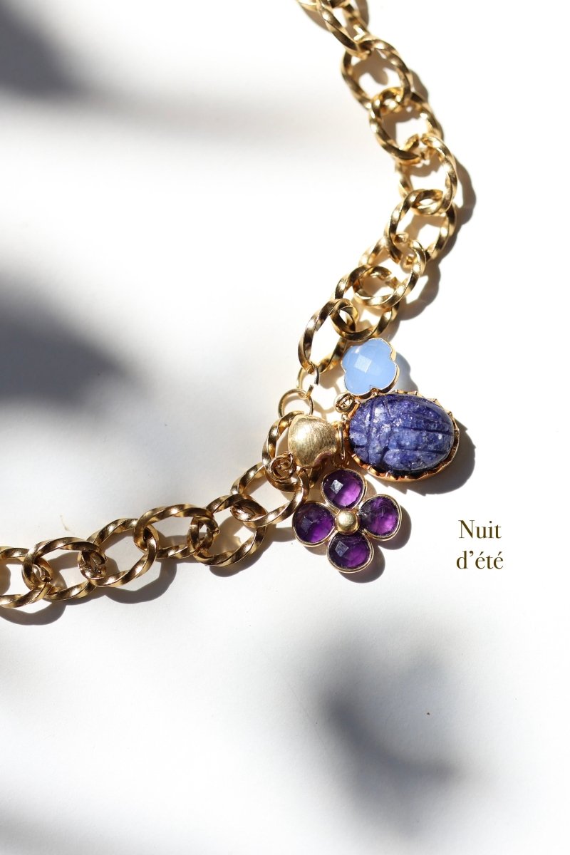 Collier Talisman Magique – Amulette précieuse - Mathilde ma muse : bijoux de créateur