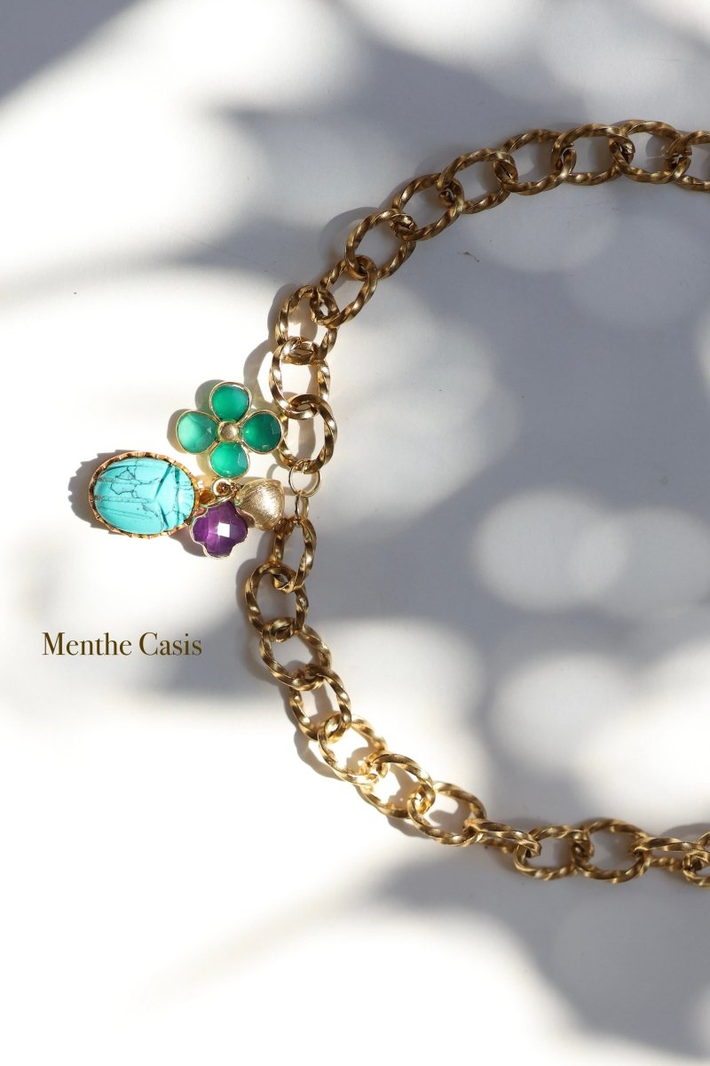 Collier Talisman Magique – Amulette précieuse - Mathilde ma muse : bijoux de créateur