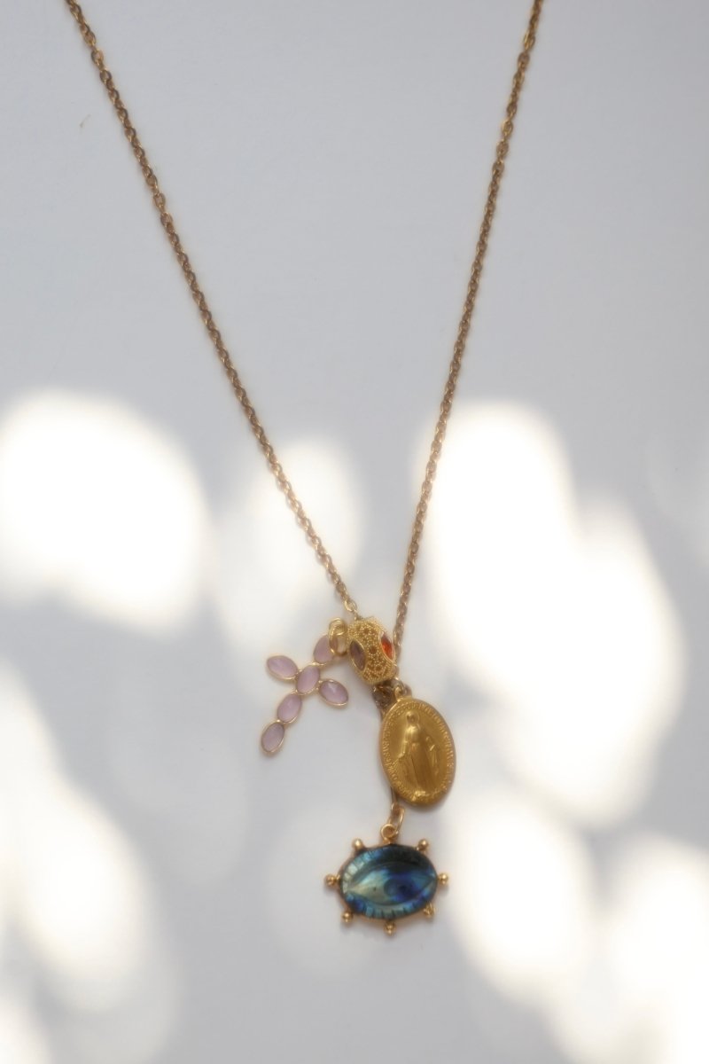 Croix Protectrice – Foi, Lumière et Équilibre - Mathilde ma muse : bijoux de créateur