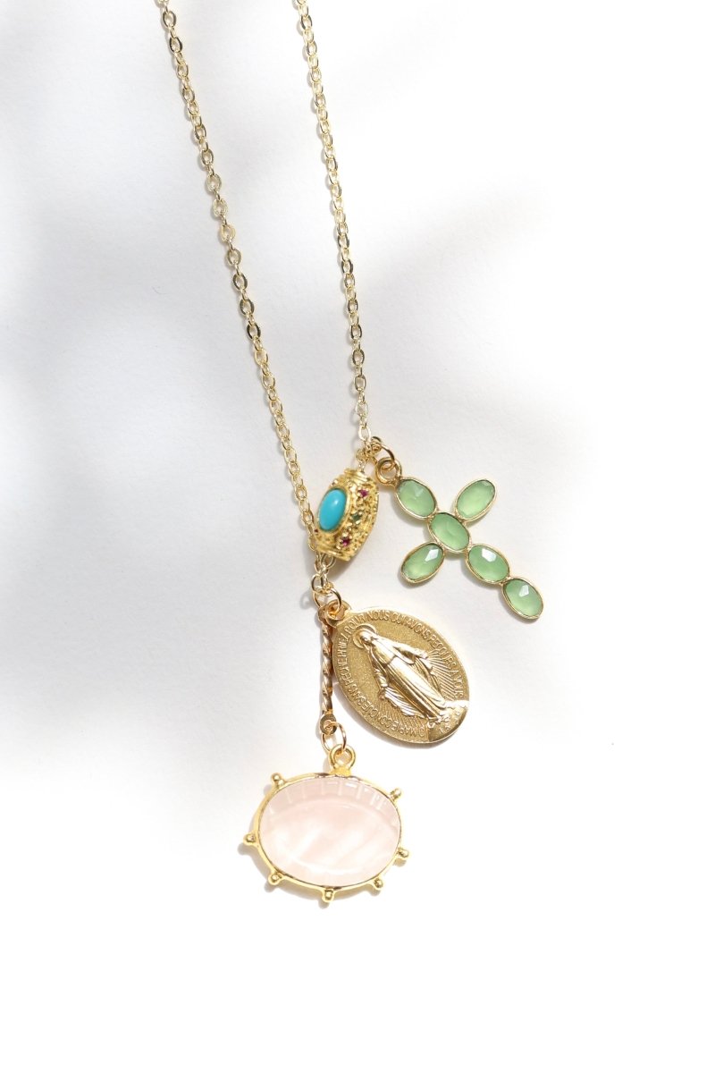 Croix Protectrice – Foi, Lumière et Équilibre - Mathilde ma muse : bijoux de créateur