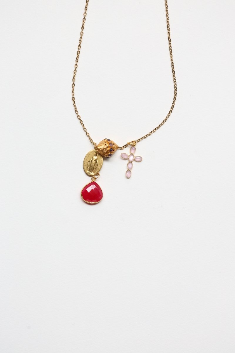Croix Protectrice – Foi, Lumière et Équilibre - Mathilde ma muse : bijoux de créateur
