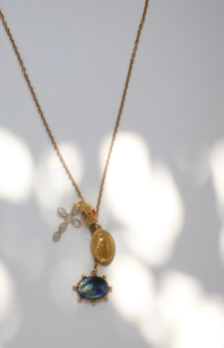 Croix Protectrice – Foi, Lumière et Équilibre - Mathilde ma muse : bijoux de créateur