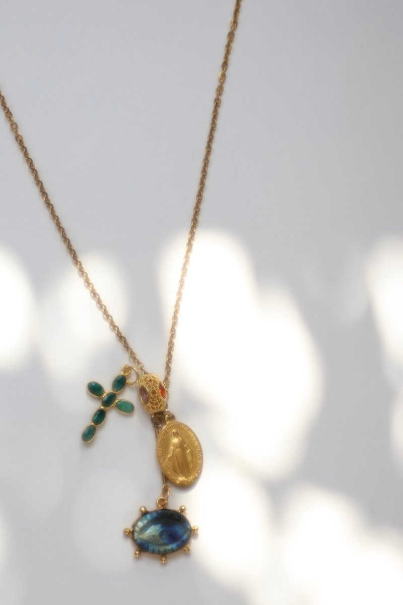 Croix Protectrice – Foi, Lumière et Équilibre - Mathilde ma muse : bijoux de créateur