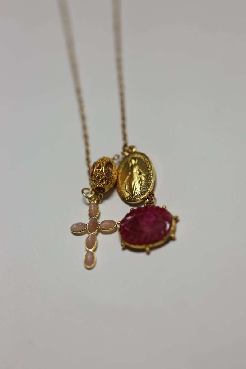 Croix Protectrice – Foi, Lumière et Équilibre - Mathilde ma muse : bijoux de créateur