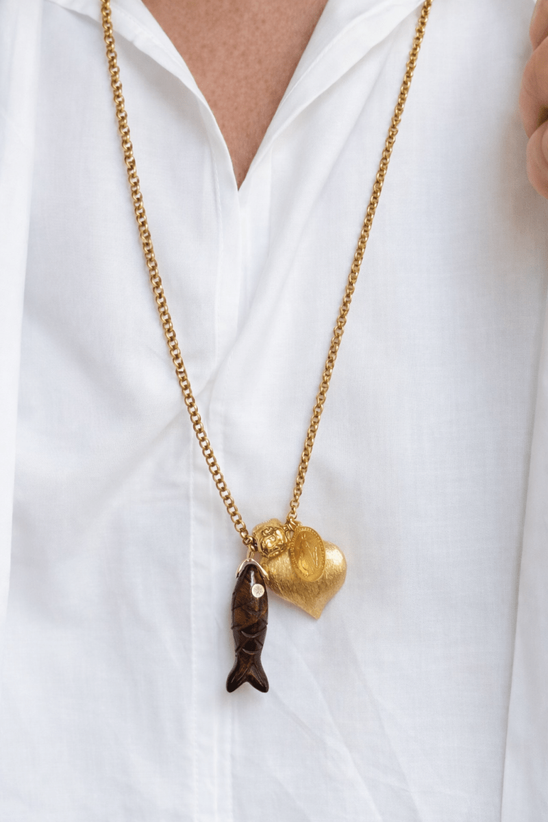 Le Sautoir Trésor Gardé - Mathilde ma muse : bijoux de créateur