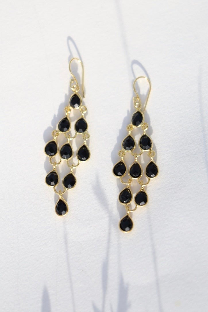 Les Cascades – Boucles d’oreilles pierres fines - Mathilde ma muse : bijoux de créateur