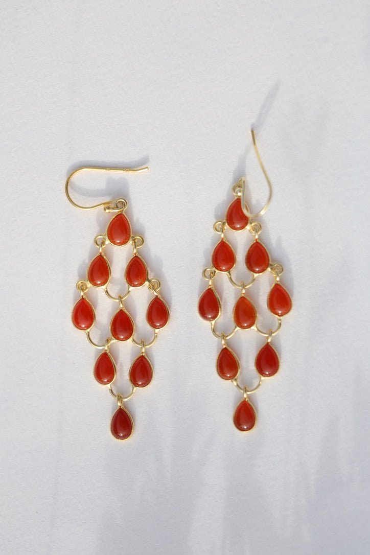 Les Cascades – Boucles d’oreilles pierres fines - Mathilde ma muse : bijoux de créateur