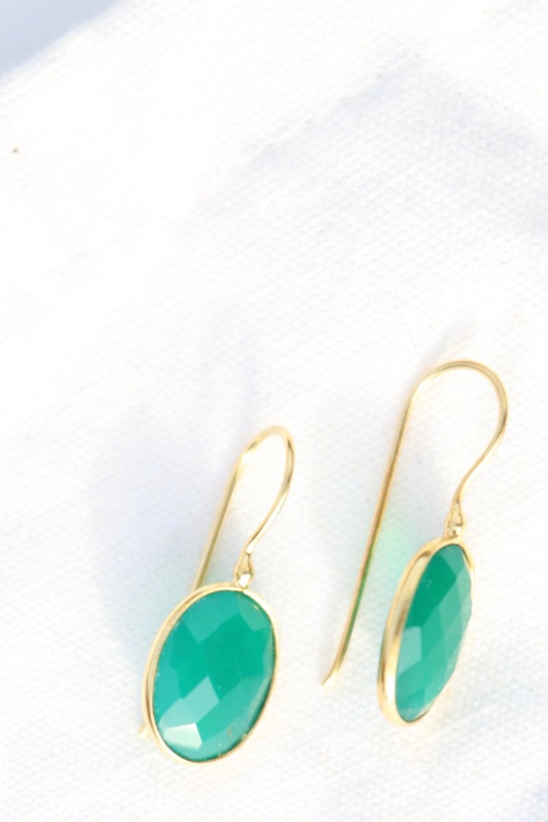 Les Élégantes – Boucles d’oreilles pierres fines - Mathilde ma muse : bijoux de créateur