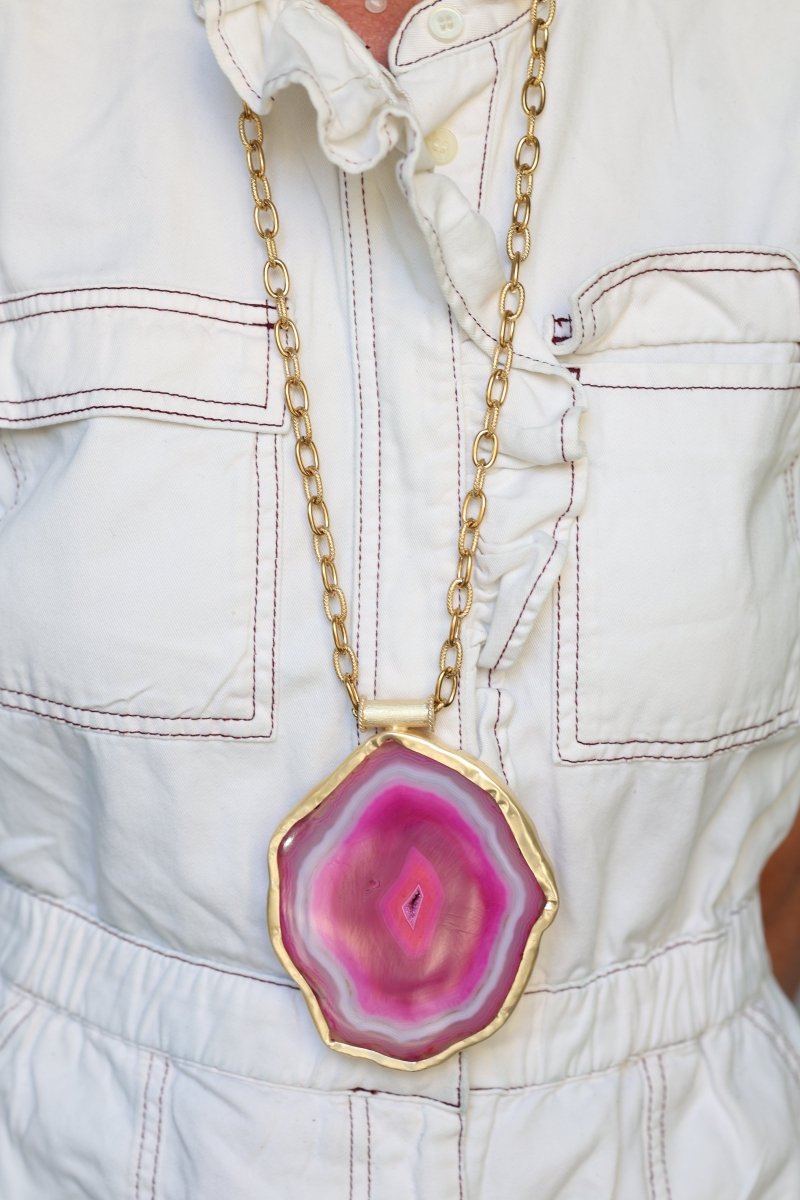 .Les Empreintes (Agate) - Mathilde ma muse : bijoux de créateur