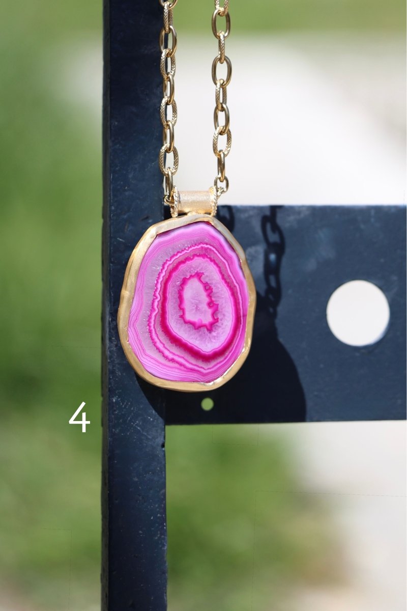 .Les Empreintes (Agate) - Mathilde ma muse : bijoux de créateur