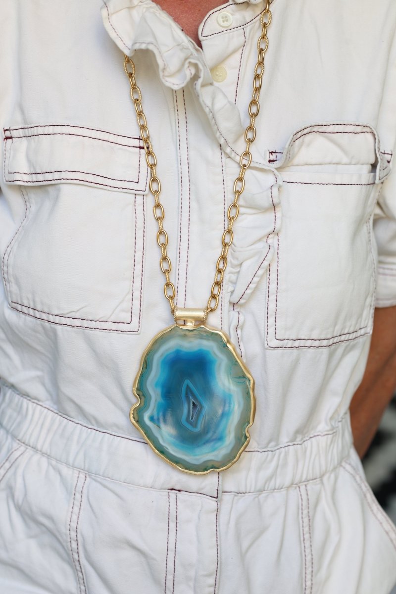 .Les Empreintes (Agate) - Mathilde ma muse : bijoux de créateur