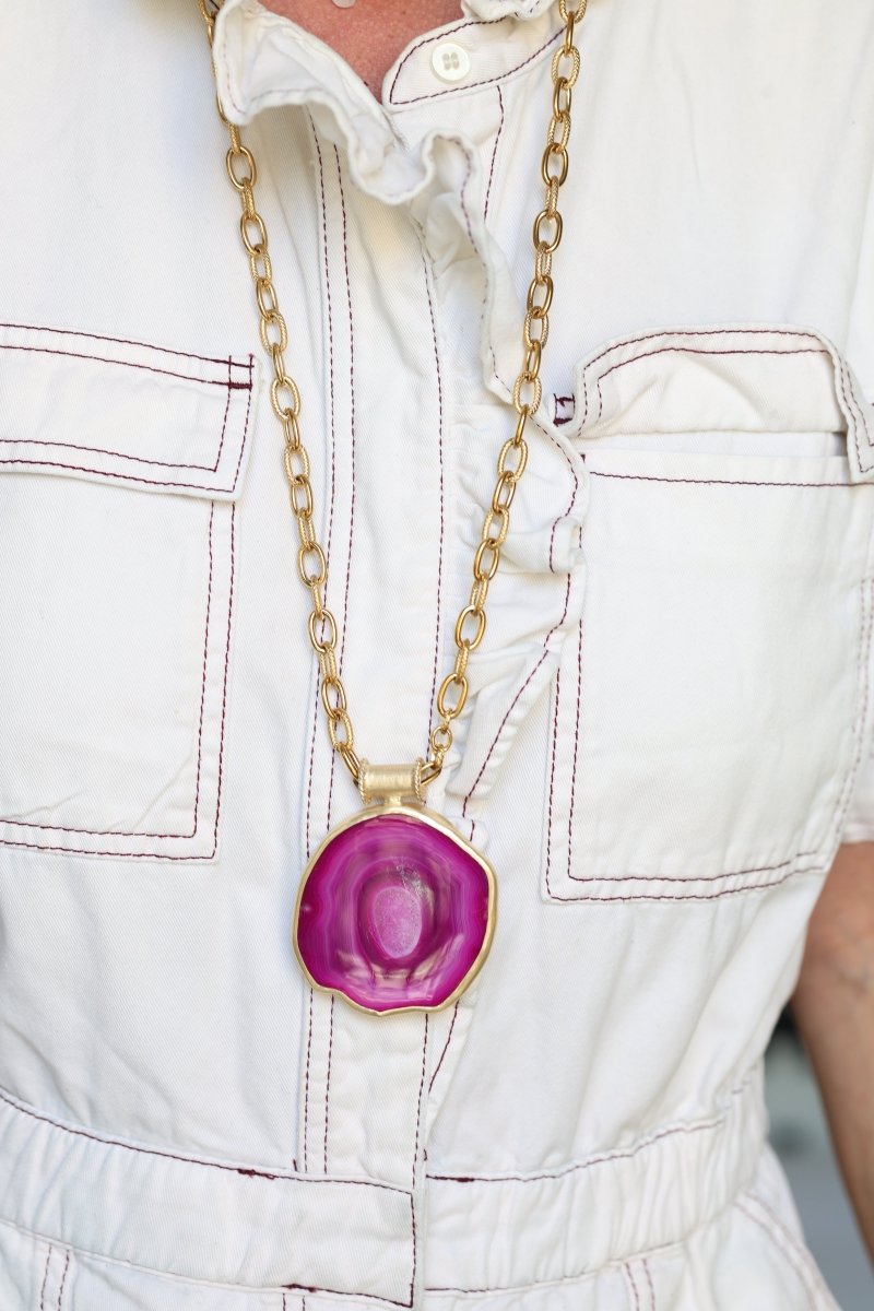 .Les Empreintes (Agate) - Mathilde ma muse : bijoux de créateur
