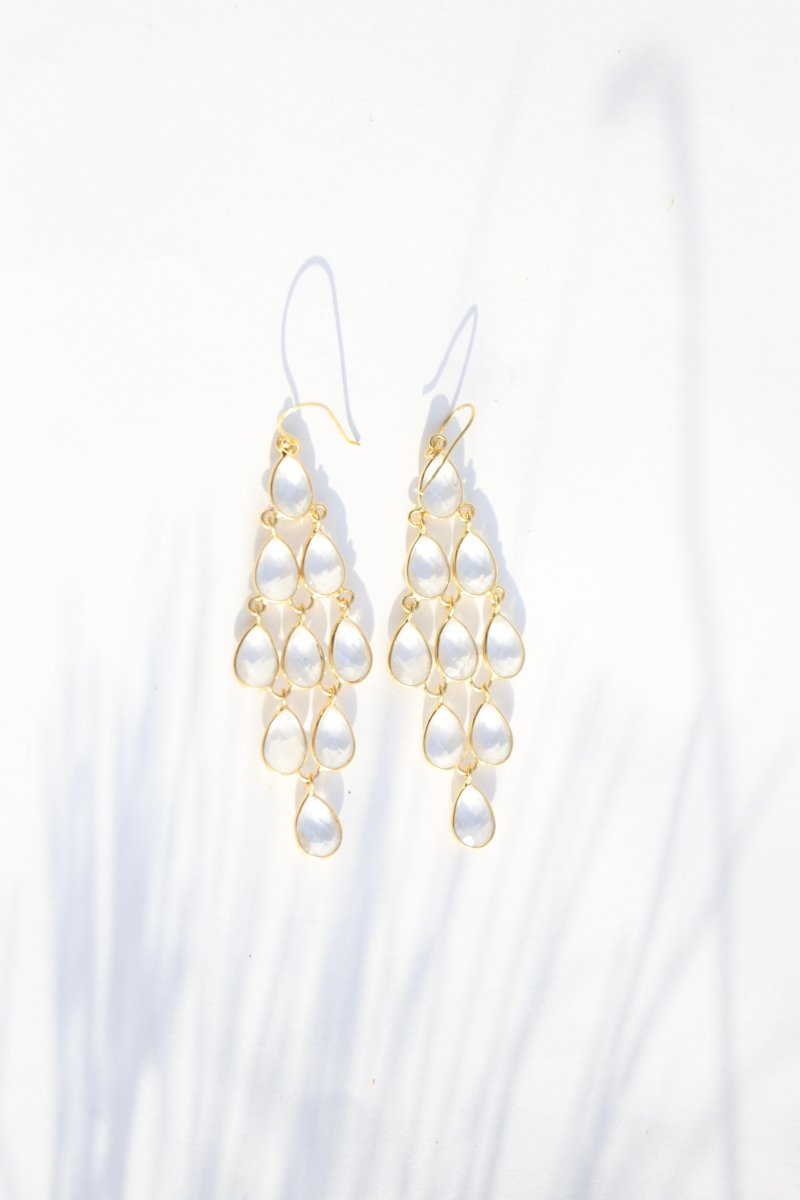 Les Éternelles – Boucles Longues - Mathilde ma muse : bijoux de créateur