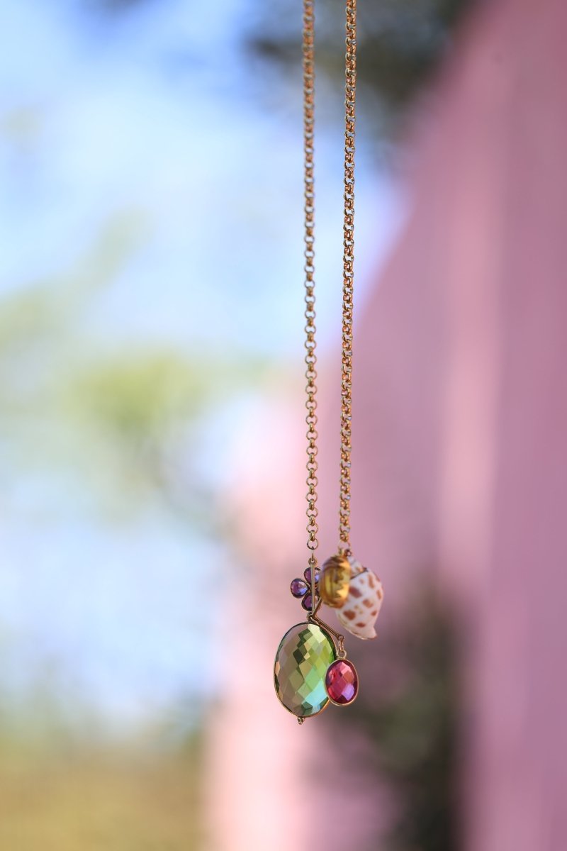 Les Gourmandises – Sautoirs uniques d’été - Mathilde ma muse : bijoux de créateur