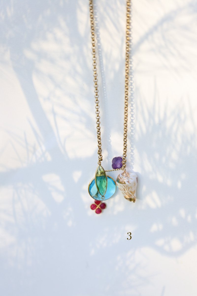 Les Gourmandises – Sautoirs uniques pour Noêl - Mathilde ma muse : bijoux de créateur