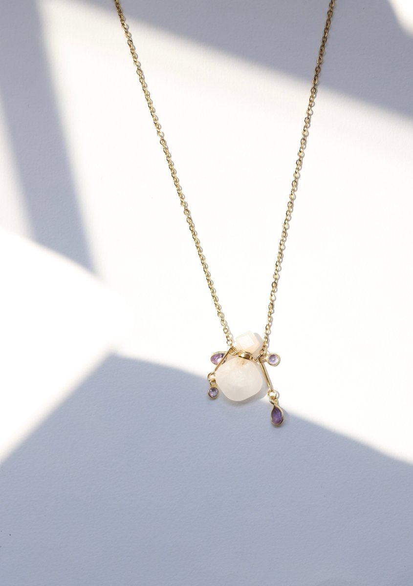 Merci – Le Flacon Bijou en Pierres Fines - Mathilde ma muse : bijoux de créateur