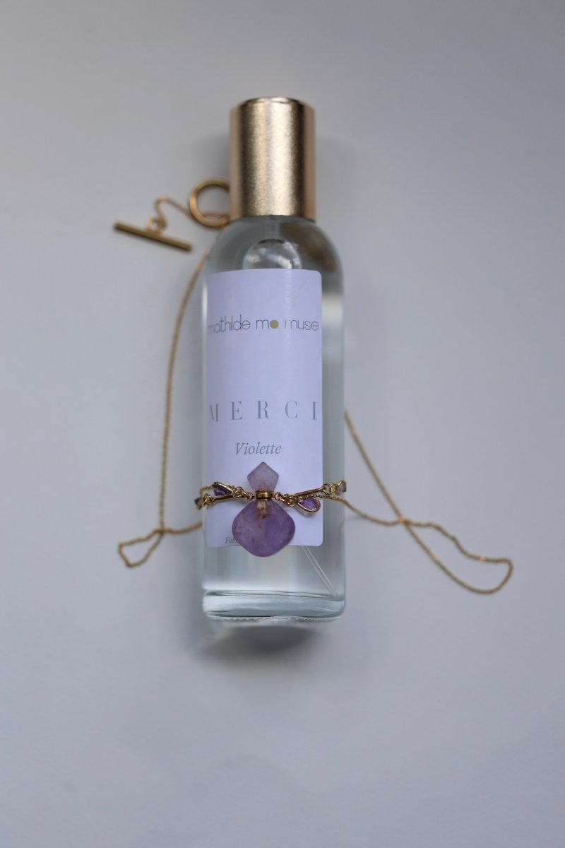 Merci – Le Flacon Bijou en Pierres Fines - Mathilde ma muse : bijoux de créateur