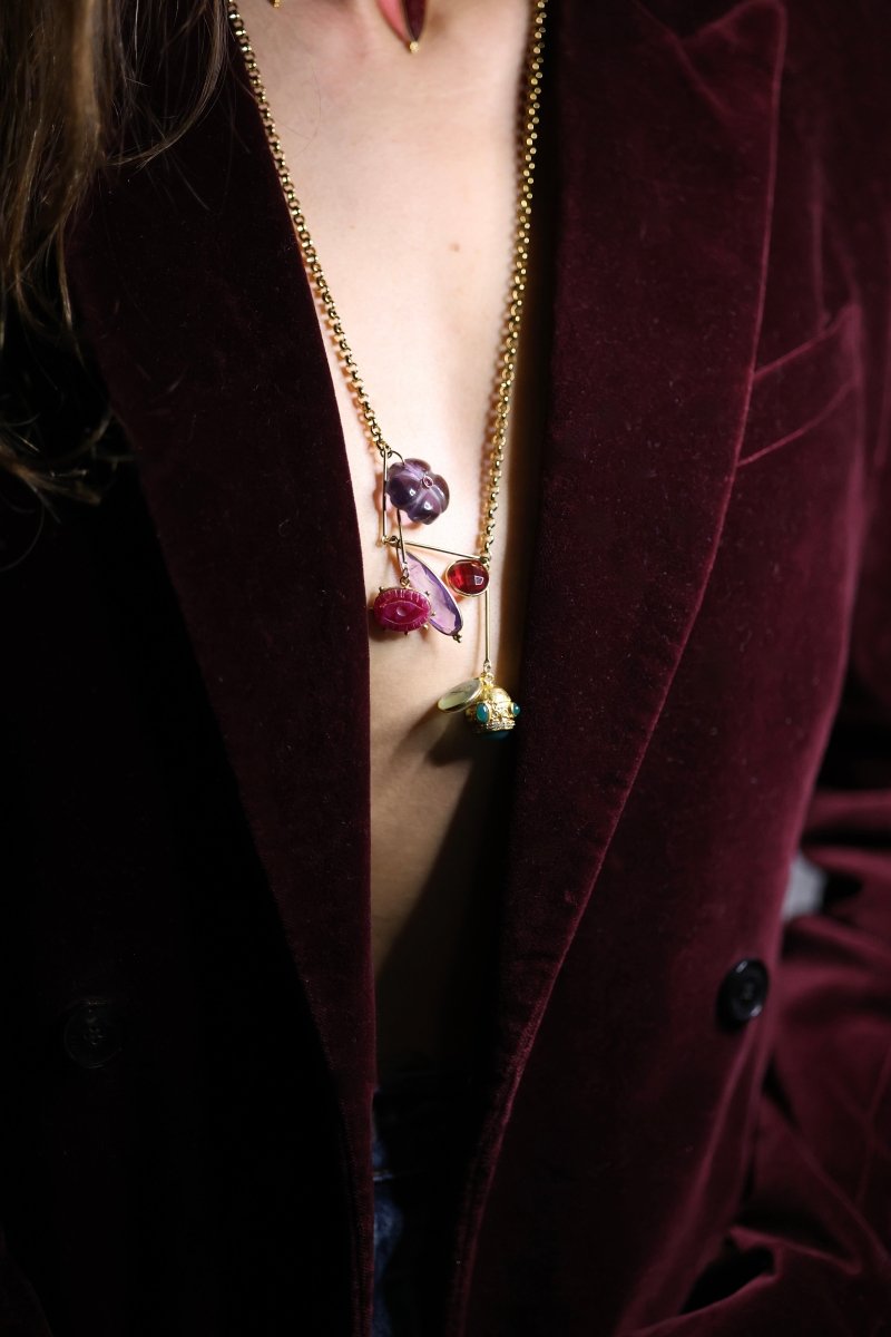 Sautoir Florentin – Édition Noël - Mathilde ma muse : bijoux de créateur