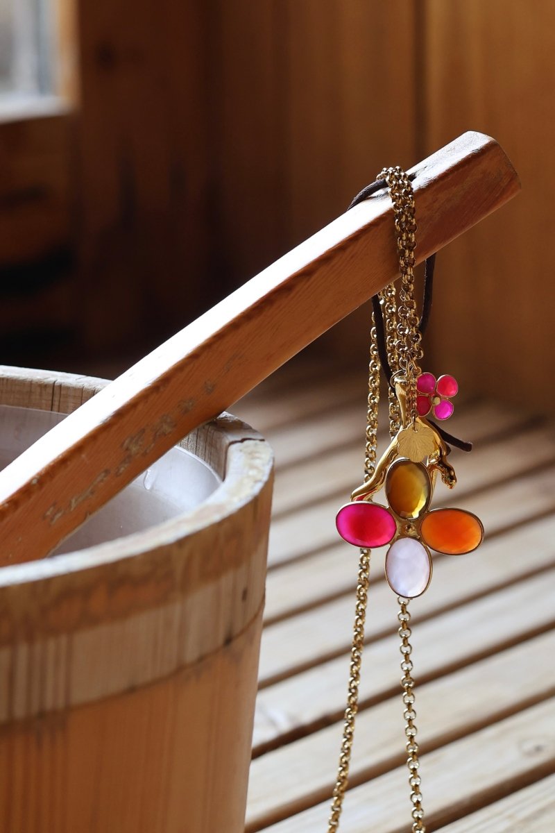 Sautoir Happy – Les éclats du jour - Mathilde ma muse : bijoux de créateur