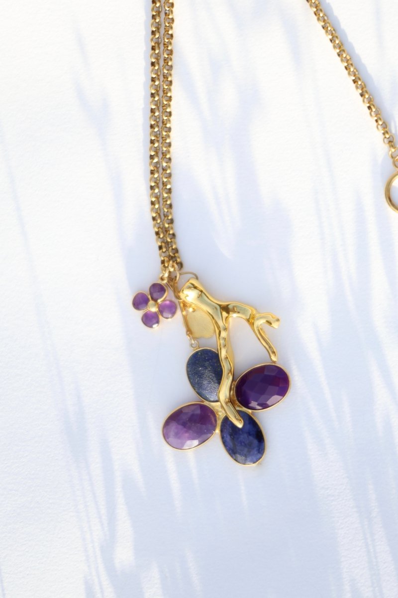 Sautoir Happy – Les éclats du jour - Mathilde ma muse : bijoux de créateur