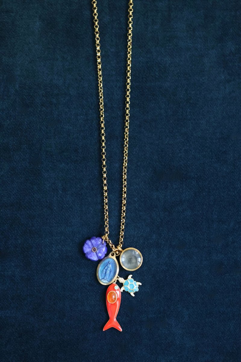 Sautoir Poisson — Trésor nomade - Mathilde ma muse : bijoux de créateur