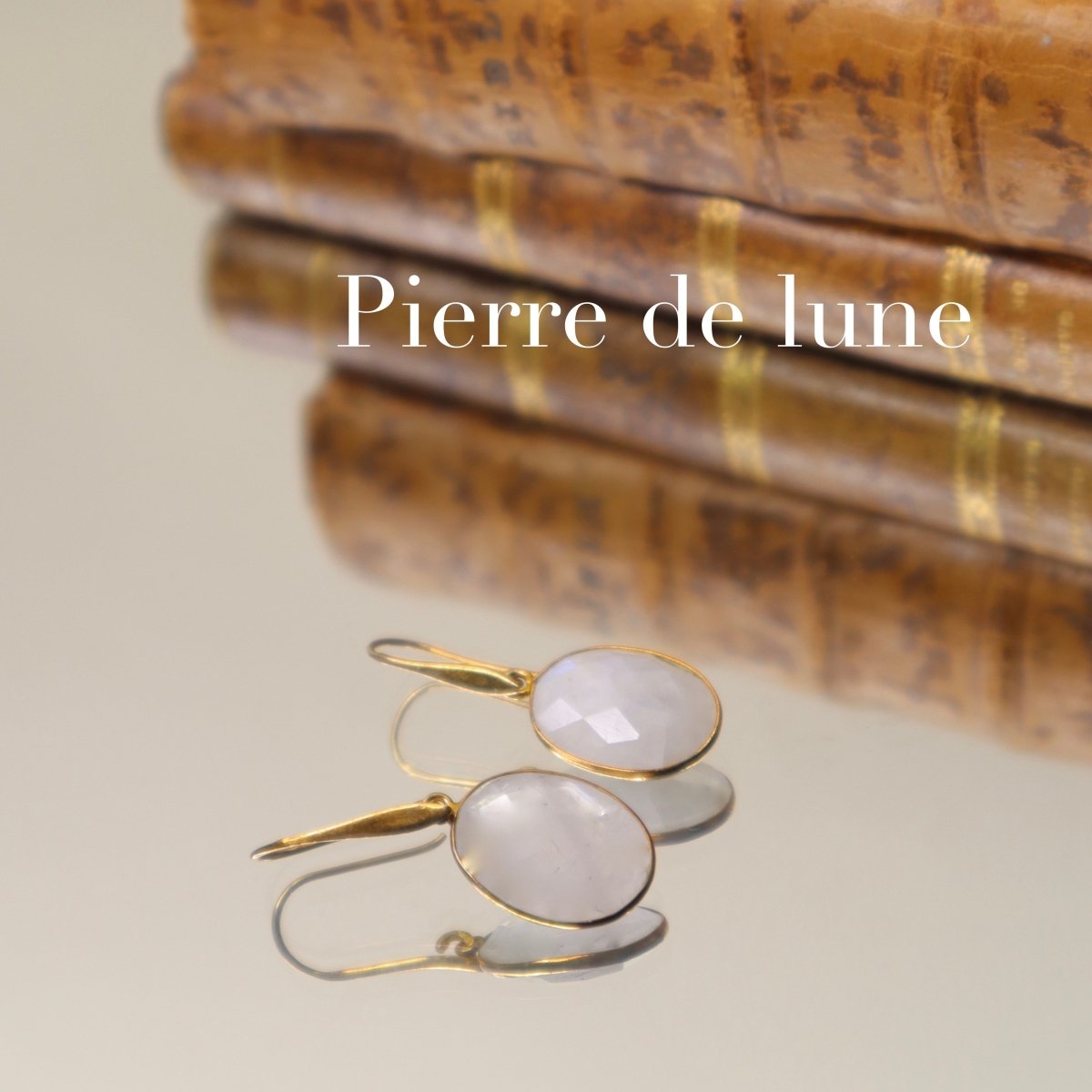 Boucles d'oreilles pierres - Mathilde ma muse : bijoux de créateur