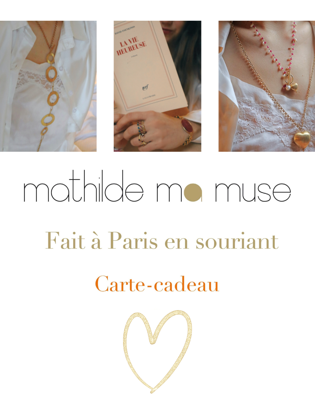 Mathilde Ma Muse Gift Card, Designer Jewelry