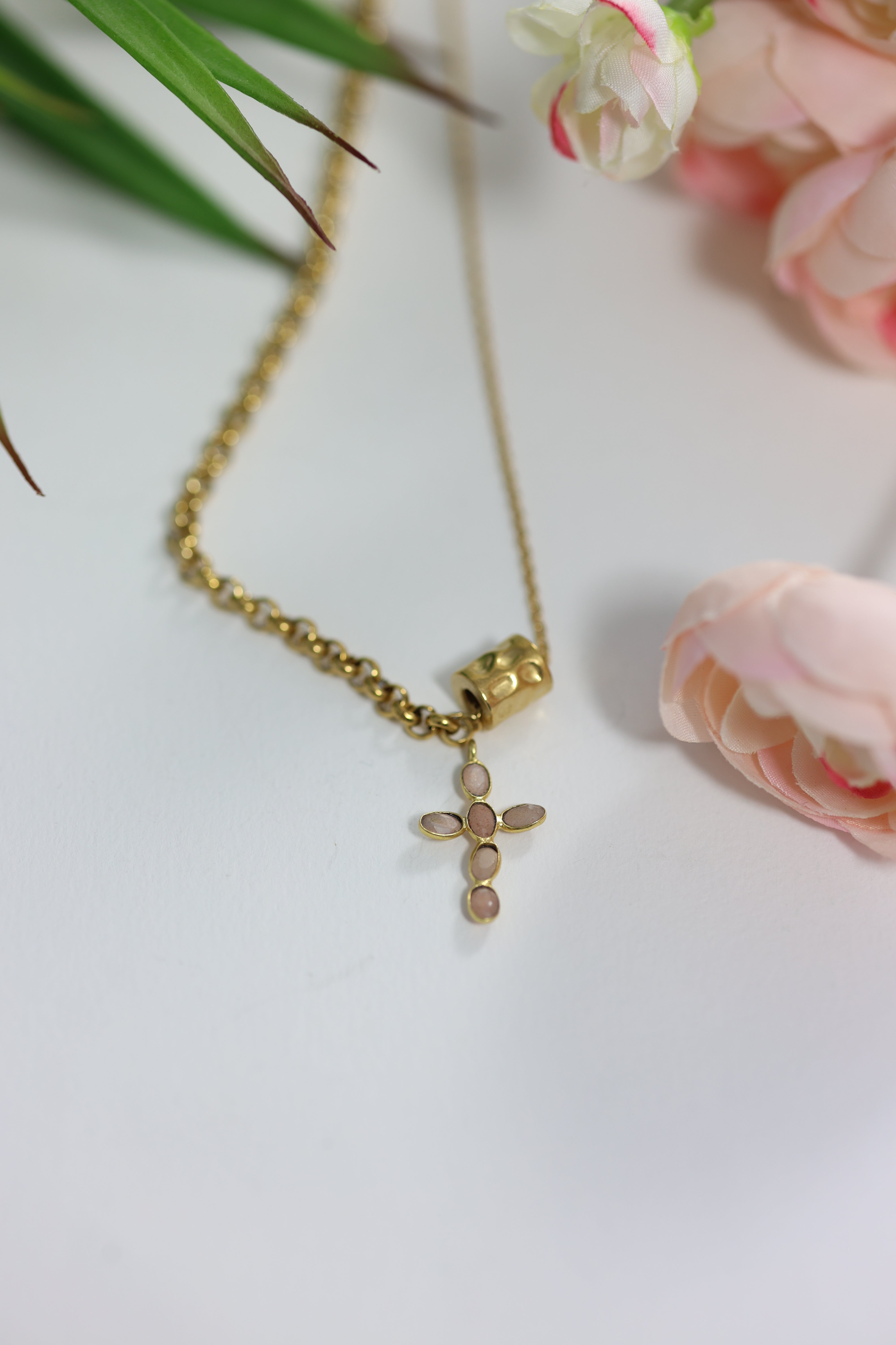 Celestial Cross: Necklace of Faith and Elegance