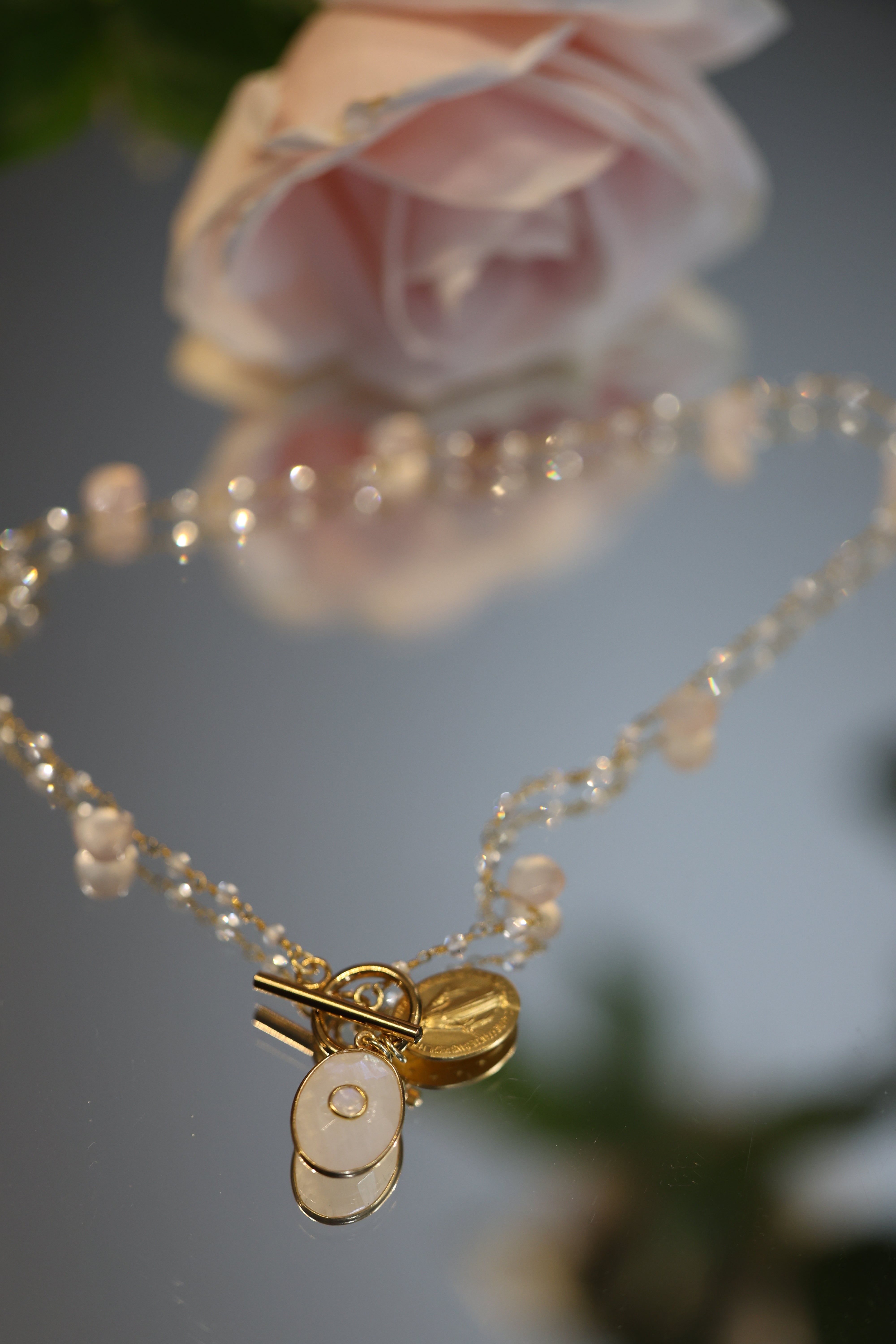 Collier Giardino di Rose - "Jardin d'Hiver"