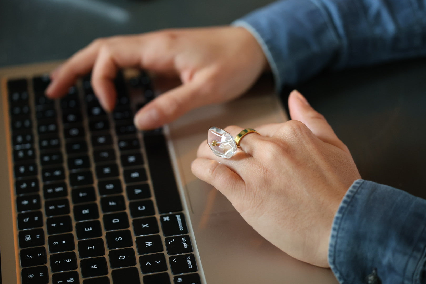 Bague Le Diamant Audacieux