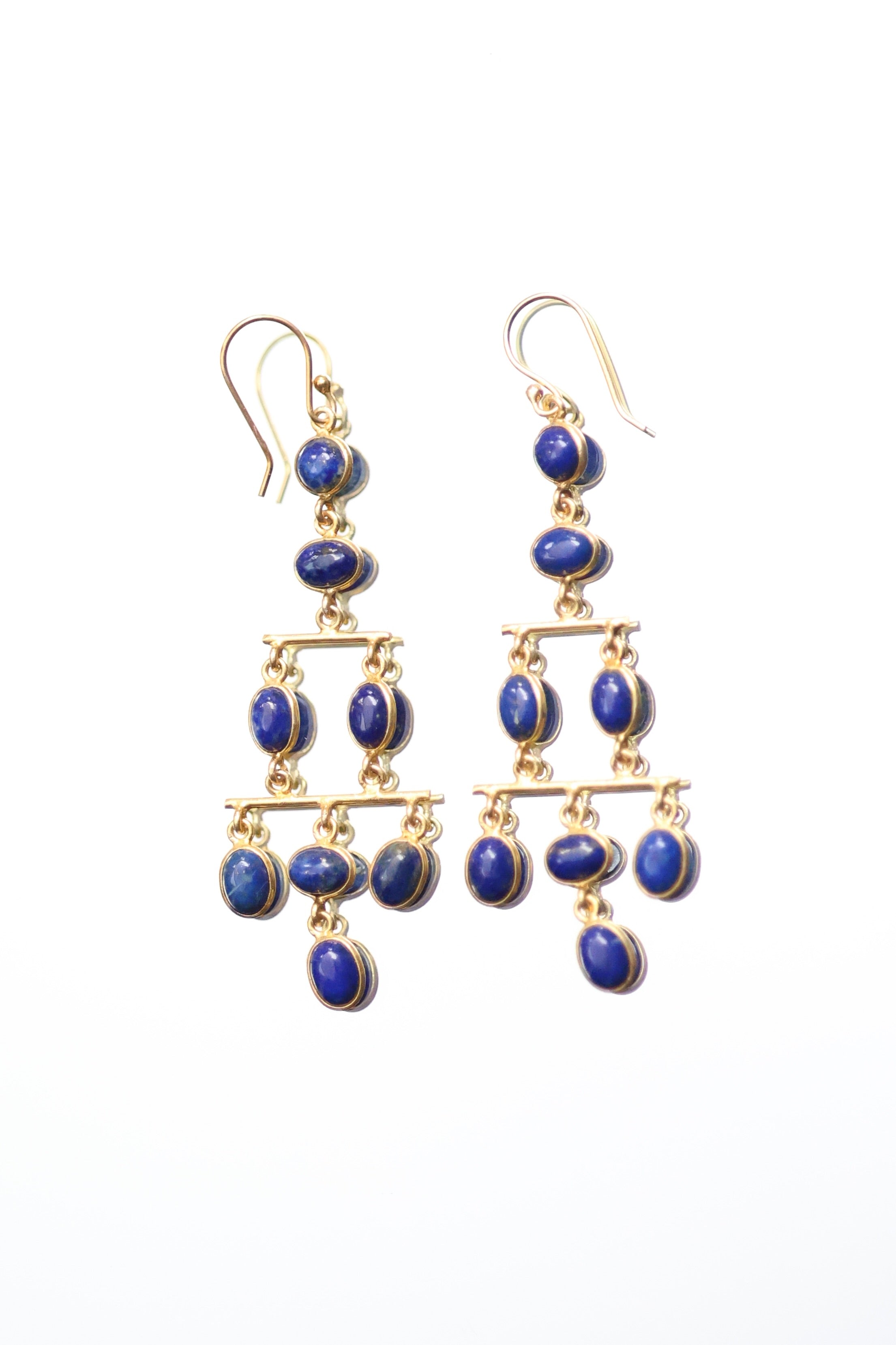 "Heavenly Harmony" Vermeil Dangle Earrings