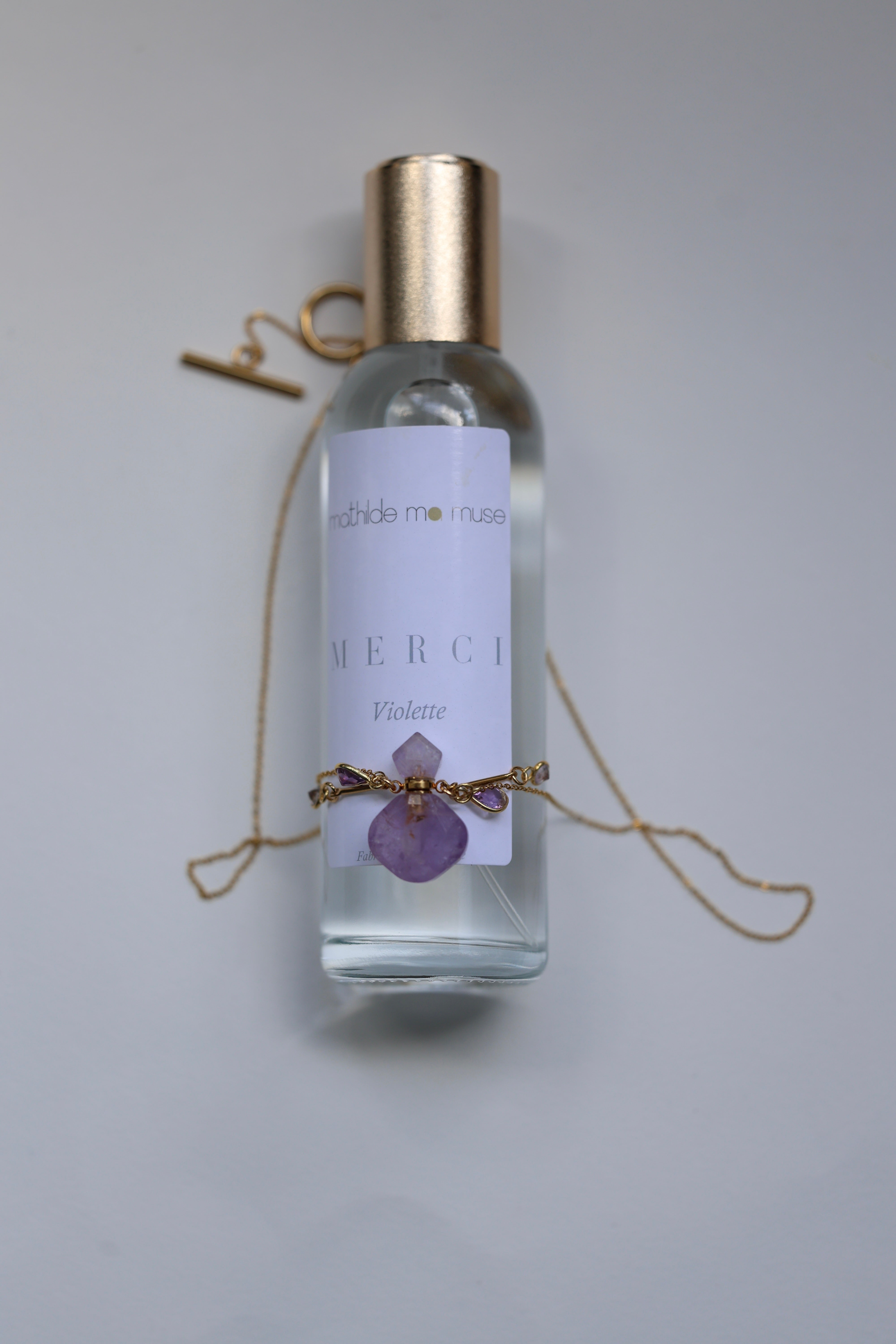 Merci – Le Flacon Bijou en Pierres Fines