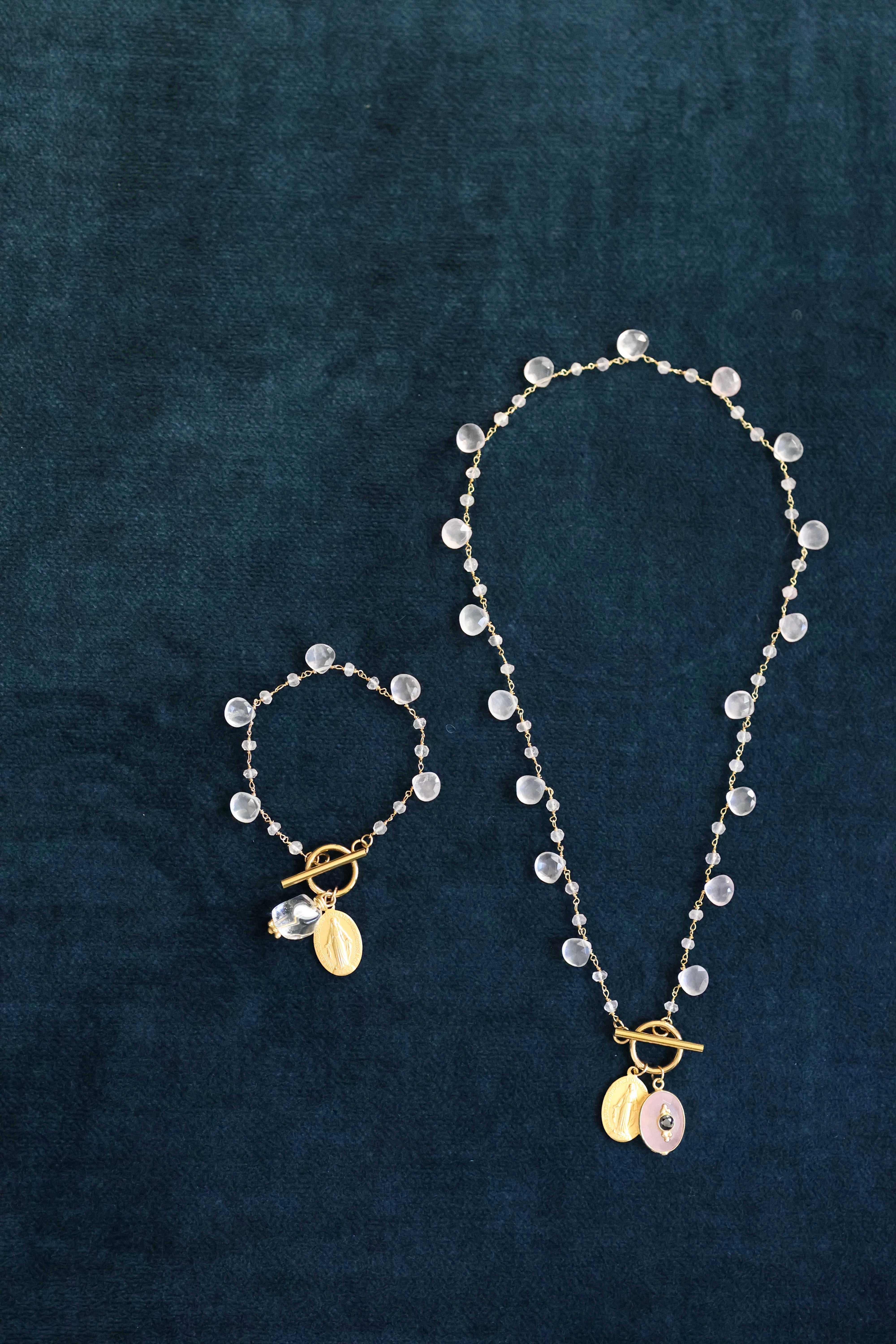 Collier Giardino di Rose - "Jardin d'Hiver"
