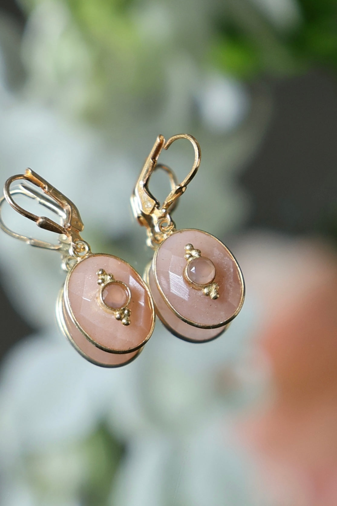 Boucles d'Oreilles Jardin d'Hiver