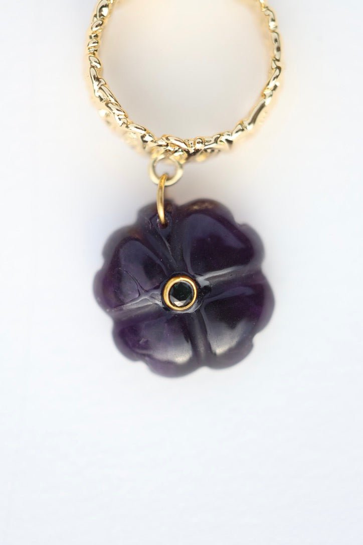 Bague La Tant Attendue — Fleur talisman & éclat intemporel - Mathilde ma muse : bijoux de créateur